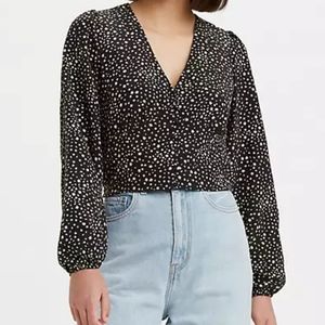 Levi's B&W Sophia Floral Blouse